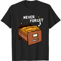 Card Catalog Gift Library Librarian T-shirt for Men — Mens T Shirts