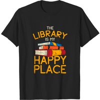 T-shirt Library Books Reading pour hommes
