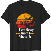 T-shirt Vintage I'm Sexy And I Mow It pour Hommes — T-shirts pour hommes