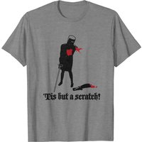 T-shirt blanc Tis But A Scratch pour hommes