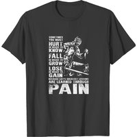 T-shirt Dark Souls Leçons Apprises par la Douleur pour Hommes