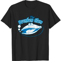 T-shirt pour hommes The Drunken Clam en noir — T-shirts pour hommes