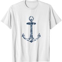 Nautical Blue Anchor T-Shirt for Men