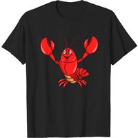 Lobster T-Shirt for Men in Black