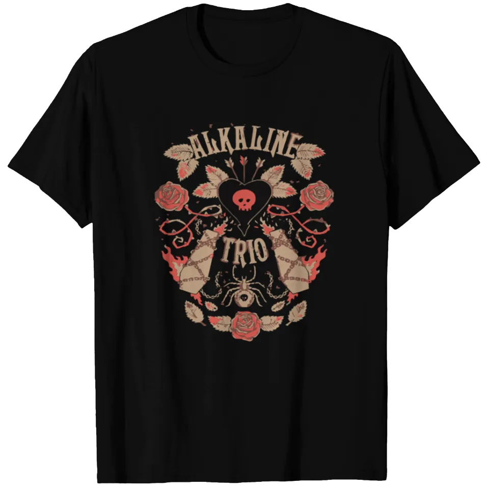 T-shirt pour hommes Alkaline Trio en noir — T-shirts pour hommes