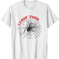 T-shirt I Love Spiders pour hommes