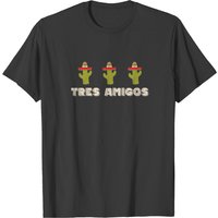 T-shirt pour hommes Tres Amigos Three Cacti — T-shirts pour hommes