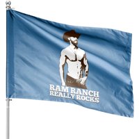 Drapeaux de Maison Ram Ranch - Impression Double-Face — Drapeaux décoratifs