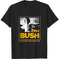T-shirt de groupe de rock alternatif Bush