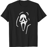 Scream Ghost Face T-shirt for Men in Black