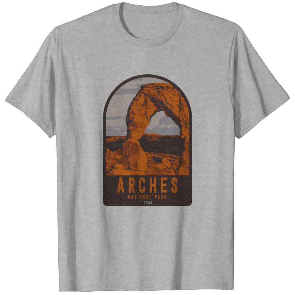 T-shirt pour hommes du parc national des Arches — T-shirts pour hommes