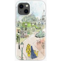 Madeline Paris Street Watercolor iPhone Case — Phone Case