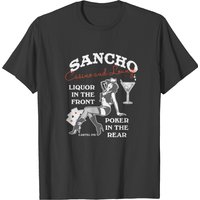 T-shirt Liquor In The Front Sancho Casino Et Lounge Pour Hommes