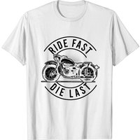 T-shirt pour hommes avec motif de biker de moto