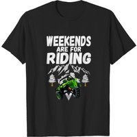 T-shirt Weekends Are For Riding 4 Wheeling UTV Side pour Hommes