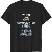 T-shirt Citations de Motard pour Hommes