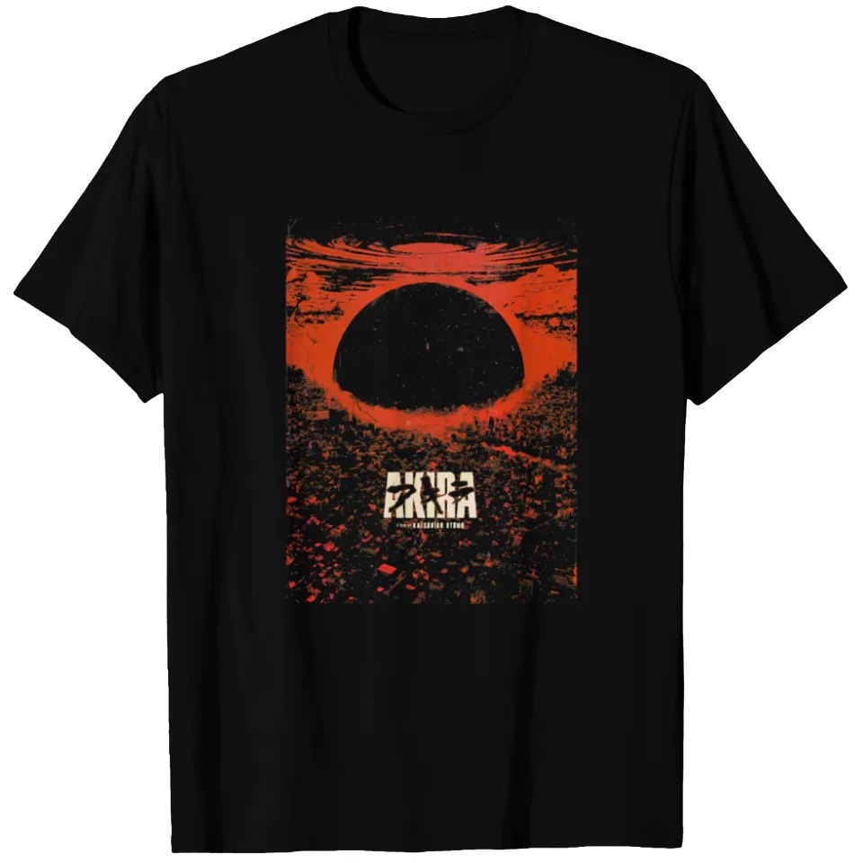 T-shirt Akira Affiche d'Explosion Cyberpunk pour Hommes — T-shirts pour hommes