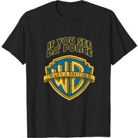If You See The Police Warn A Brother T-Shirt for Men