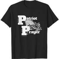 Patriot Prayer T-Shirt for Men in Black