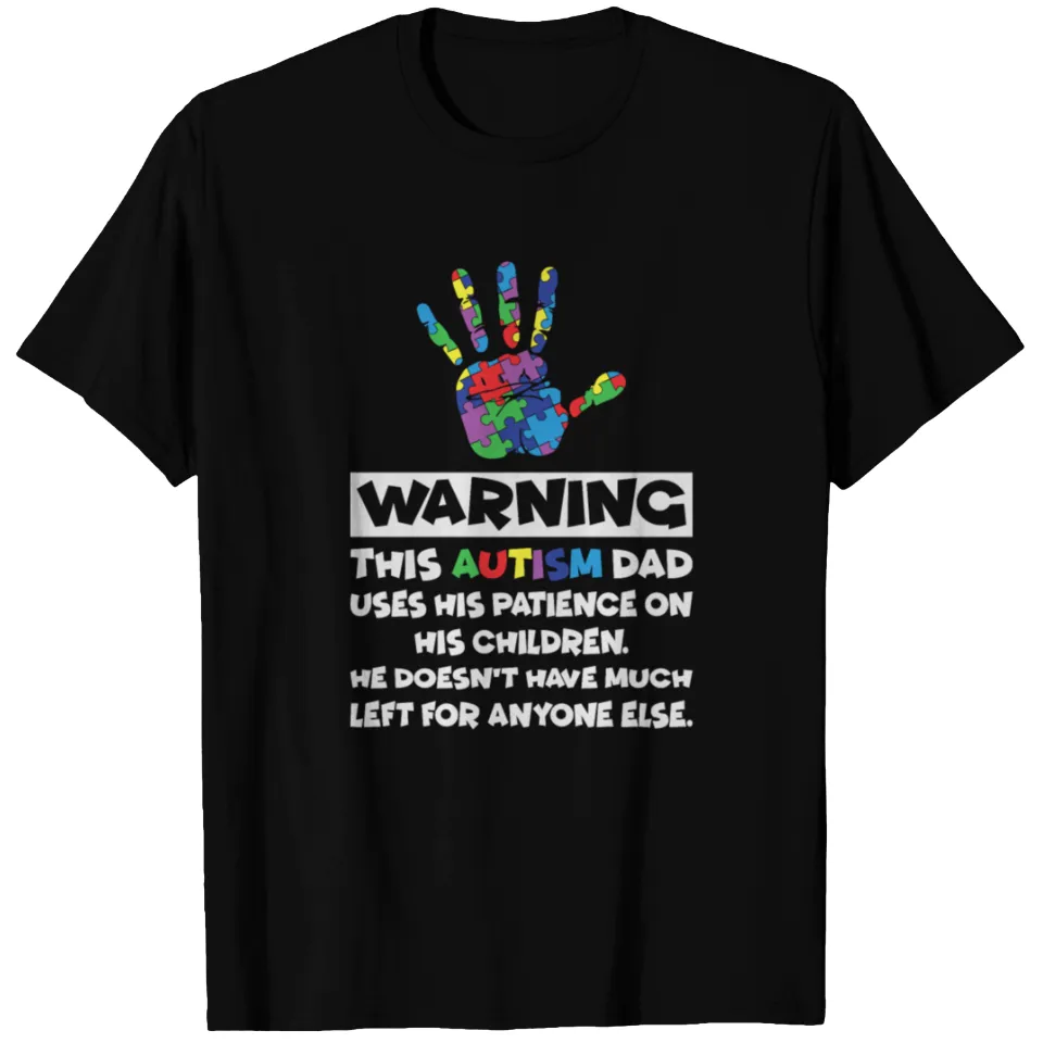 T-shirt pour homme Autism Dad - Sensibilisation à l'autisme — T-shirts pour hommes