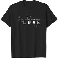 T-shirt chrétien Jésus Reckless Love of God pour hommes
