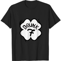 Drunk 7 Shamrock St. Patty's Day Bar Crawl T-Shirt for Men — Mens T Shirts