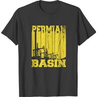 T-shirt Distressed Rigger Driller de Permian Basin Oilfield — T-shirts pour hommes