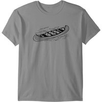 T-Shirt Canoe pour Hommes en Noir — T-shirts pour hommes