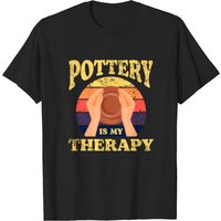 T-shirt Mud Clay Pottery Is My Therapy pour hommes