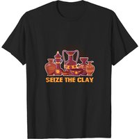 Pottery Seize The Clay Mud Clay T-shirt for Men — Mens T Shirts