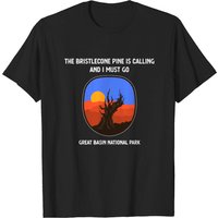 Bristlecone Pine Is Calling Great Basin National T-Shirt for Men — Mens T Shirts