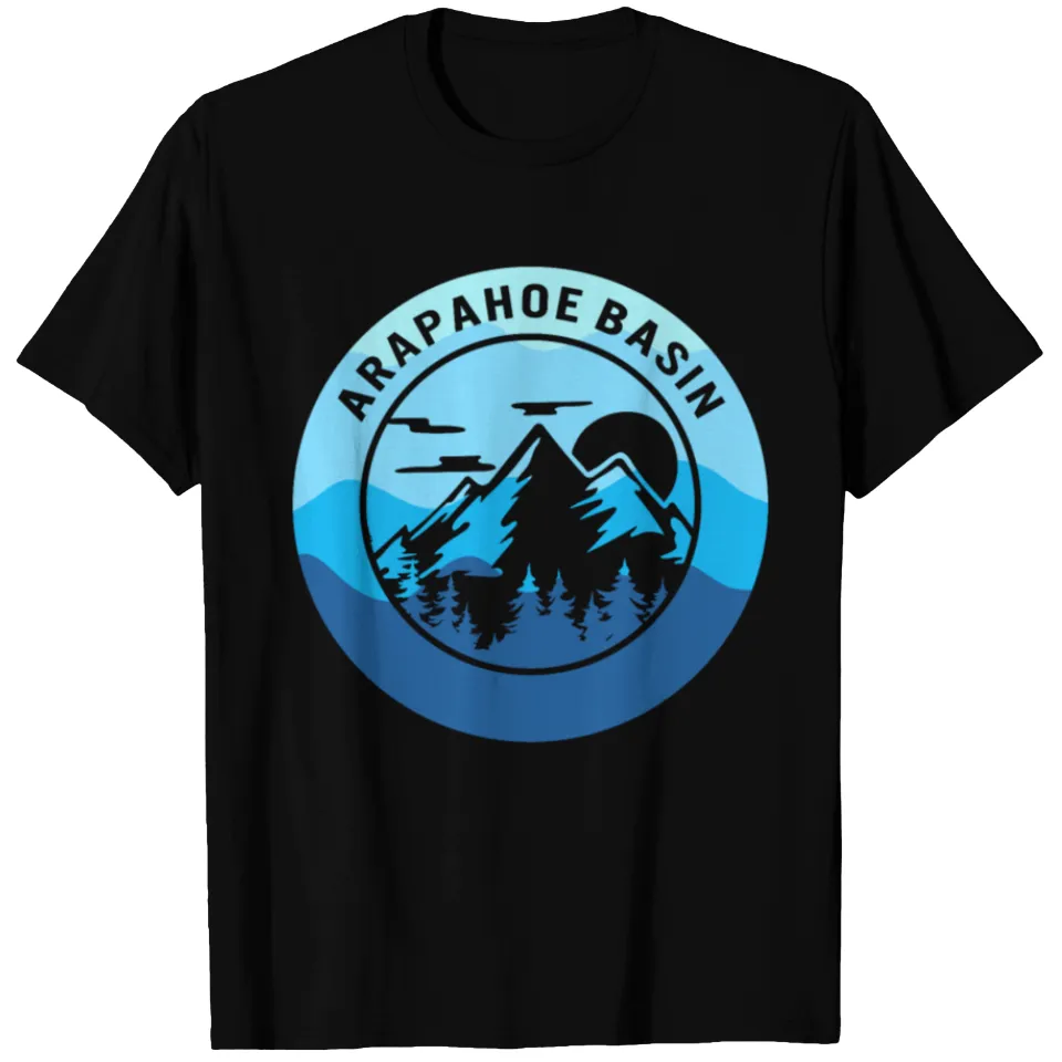 T-shirt Arapahoe Basin pour hommes - Idée cadeau ski — T-shirts pour hommes