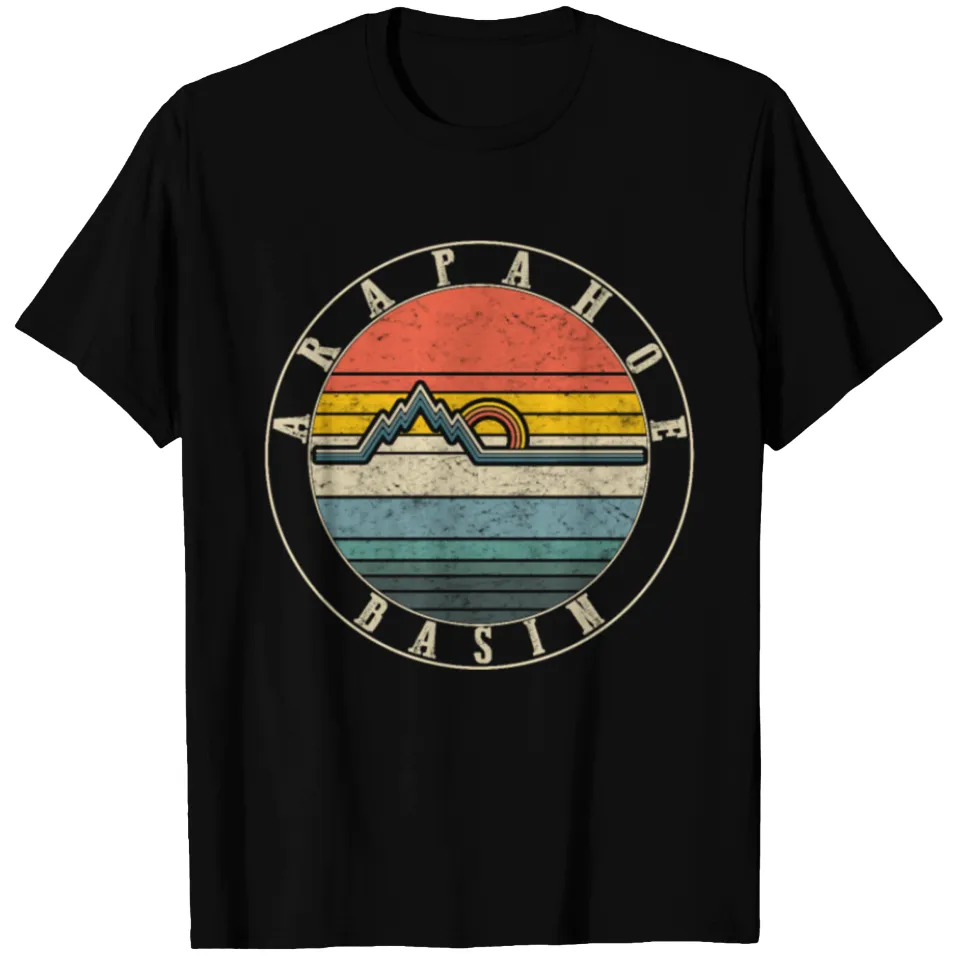 T-shirt Arapahoe Basin pour hommes - Idée cadeau de ski — T-shirts pour hommes