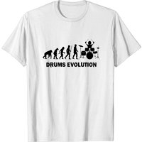 T-shirt pour hommes Évolution Développement sur Tambours