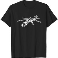T-shirt Ch54 Skycrane Helicopter pour hommes — T-shirts pour hommes