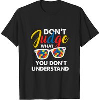 T-shirt Autisme - Ne jugez pas ce que vous ne comprenez pas pour hommes
