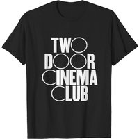 T-shirt pour hommes Two Door Cinema Club en noir