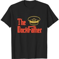 T-shirt Dock Father Day Capitaine Papa Navigation pour Hommes