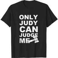 T-shirt Judge Judy pour hommes en noir — T-shirts pour hommes