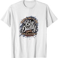 T-shirt Big Daddy pour hommes en noir