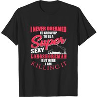 T-shirt Longshoreman pour hommes en noir — T-shirts pour hommes