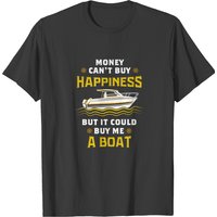 T-shirt Boating Money Could Buy Me A Boat pour hommes