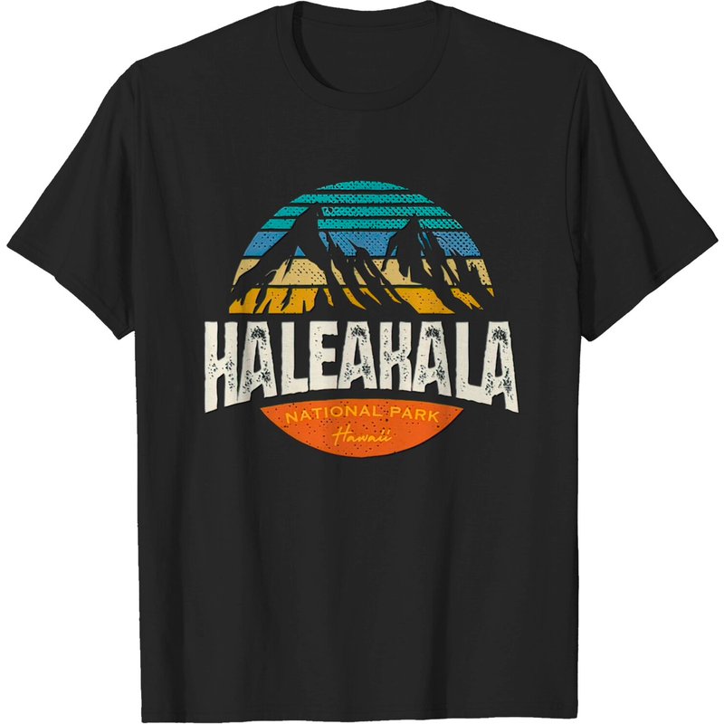 T-shirt Vintage Haleakala National Park Hawaii pour hommes