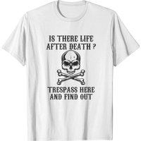 T-shirt No Trespassing pour hommes