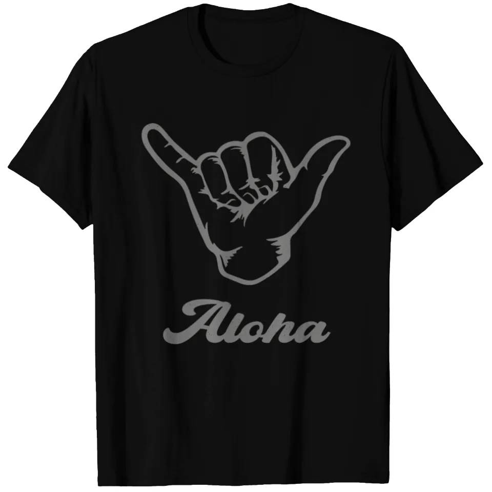 T-shirt Aloha Shaka Hawaii Hang Loose pour hommes — T-shirts pour hommes