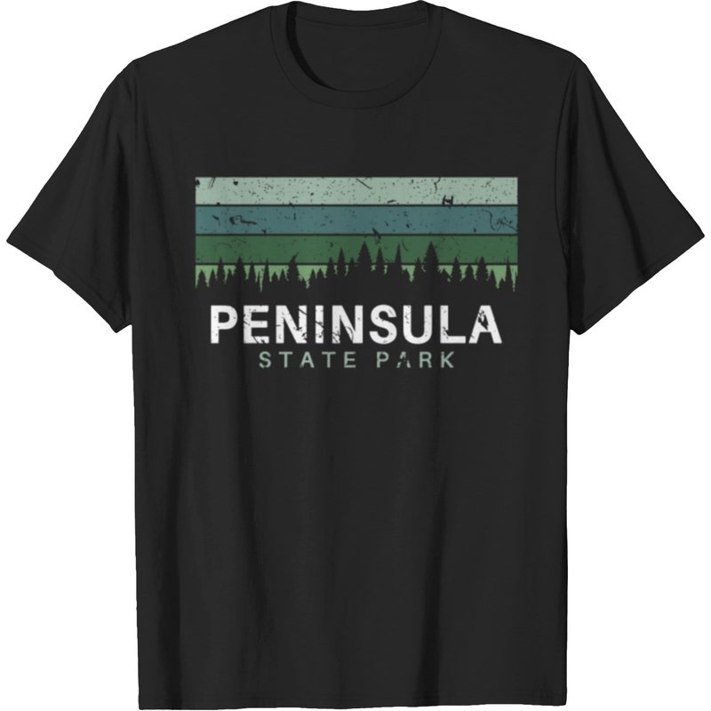 Peninsula State Park Wisconsin Gifts Men's T-Shirt — Mens T Shirts
