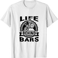 T-shirt de vélo Life Behind Bars pour hommes — T-shirts pour hommes