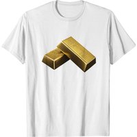 T-shirt doré brillant pour hommes — T-shirts pour hommes