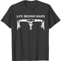 T-shirt Life Behind Bars Humour Cyclisme VTT pour Hommes — T-shirts pour hommes