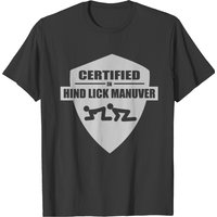 T-shirt Certifié en Manœuvre de Léchage D'Hind pour Hommes